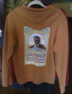 Ladyface zip hoodie