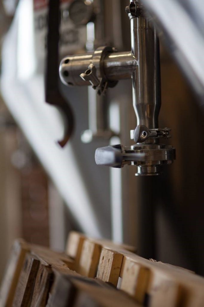 Fermenter butterfly valve